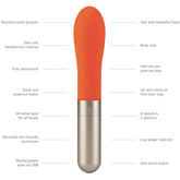 LOVE NOT WAR Gra Vaginal and Clitoral Stimulator Vibrator Personal Massagers